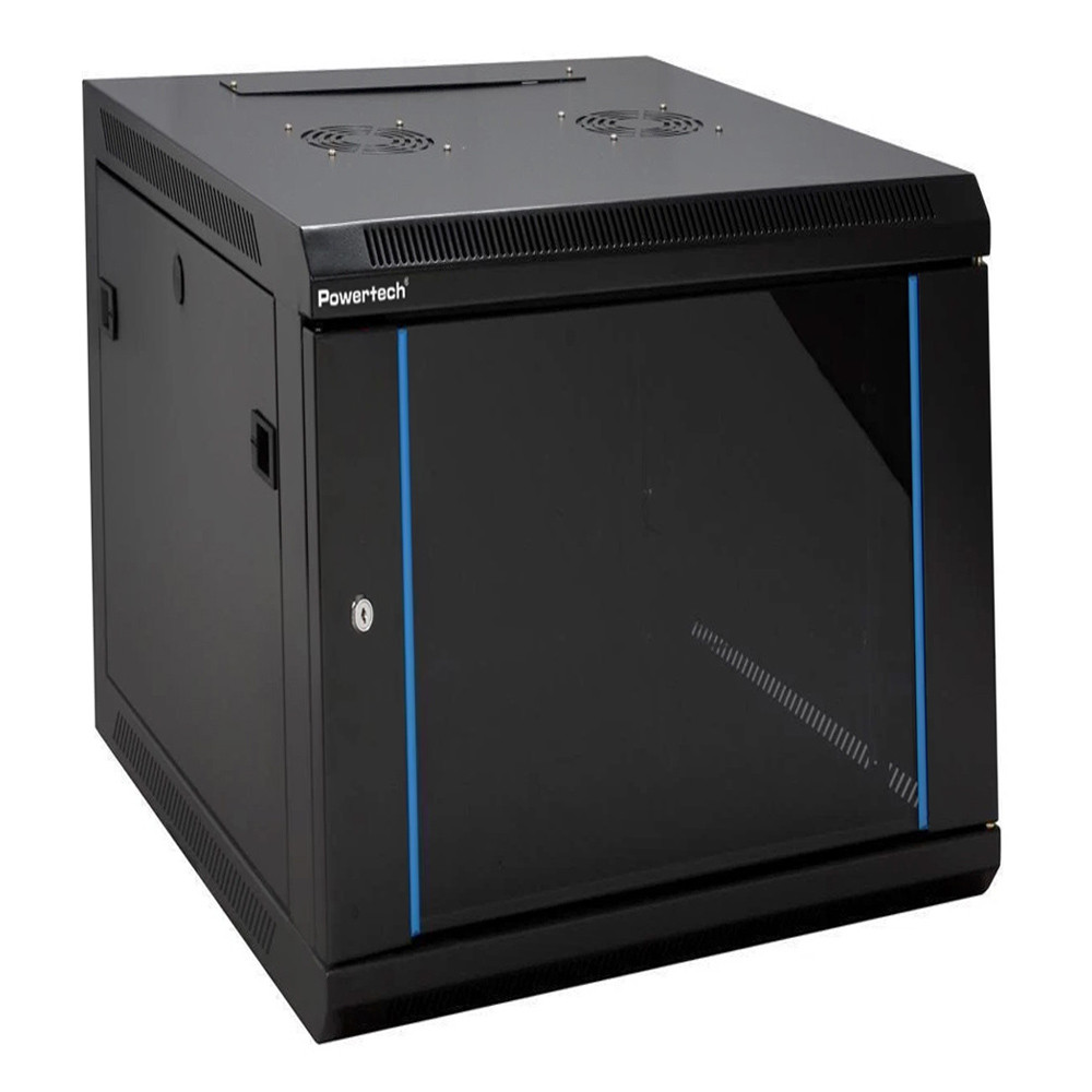 POWERTECH επιτοίχια καμπίνα rack 19" NETW-0055, 600 x 450 x 636mm, 12U