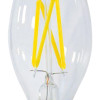 OPTONICA LED λάμπα Candle C35 Filament 1471, 4W, 4500K, E14, 400lm