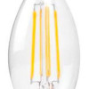 OPTONICA LED λάμπα Candle C35T Filament 1481, 4W, 4500K, E14, 400lm