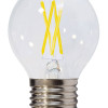 OPTONICA LED λάμπα G45 Filament 1868, 4W, 4500K, E27, 400lm