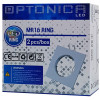 OPTONICA μεταλλικό πλαίσιο spot για MR16 5074, χωνευτό, 82x82x25mm, 2τμχ