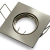 OPTONICA μεταλλικό πλαίσιο spot για MR16 5074, χωνευτό, 82x82x25mm, 2τμχ