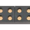 OPTONICA LED μαγνητικό φωτιστικό 5492, 10W, 4000K, μεταλλικό, μαύρο