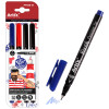 ARTIX PAINTS μαρκαδόρος σχεδίου PP928-01, μπλε/μαύρο/κόκκινο, 4τμχ