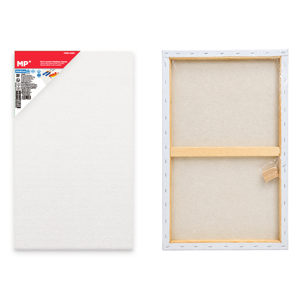 MP καμβάς τελάρο ζωγραφικής PP99-4060, 40x60cm, 380gr/m², λευκός