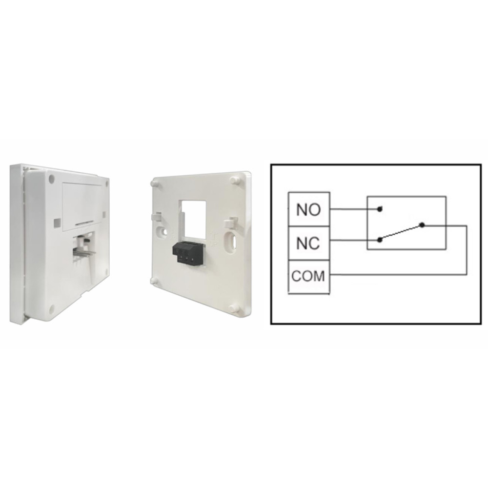 POWERTECH ψηφιακός θερμοστάτης αερίου PT-1047, λευκός