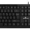 POWERTECH set ποντίκι & πληκτρολόγιο PT-1068, ενσύρματο, 1000DPI, μαύρο