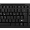 POWERTECH πληκτρολόγιο PT-1069, ενσύρματο, multimedia, EN/GR, μαύρο