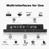 POWERTECH οθόνη LED PT-1108 8" 1024x768, IPS, HDMI/VGA/AV/BNC/USB, μαύρη