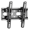 POWERTECH επιτοίχια βάση τηλεόρασης PT-1126, 23-43", έως 45kg, ρυθμιζόμενη κλίση
