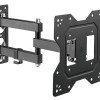 POWERTECH επιτοίχια βάση τηλεόρασης PT-1129, 23-43", έως 30kg, full motion