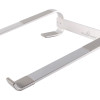 POWERTECH μεταλλική βάση laptop PT-1161, έως 18", ασημί