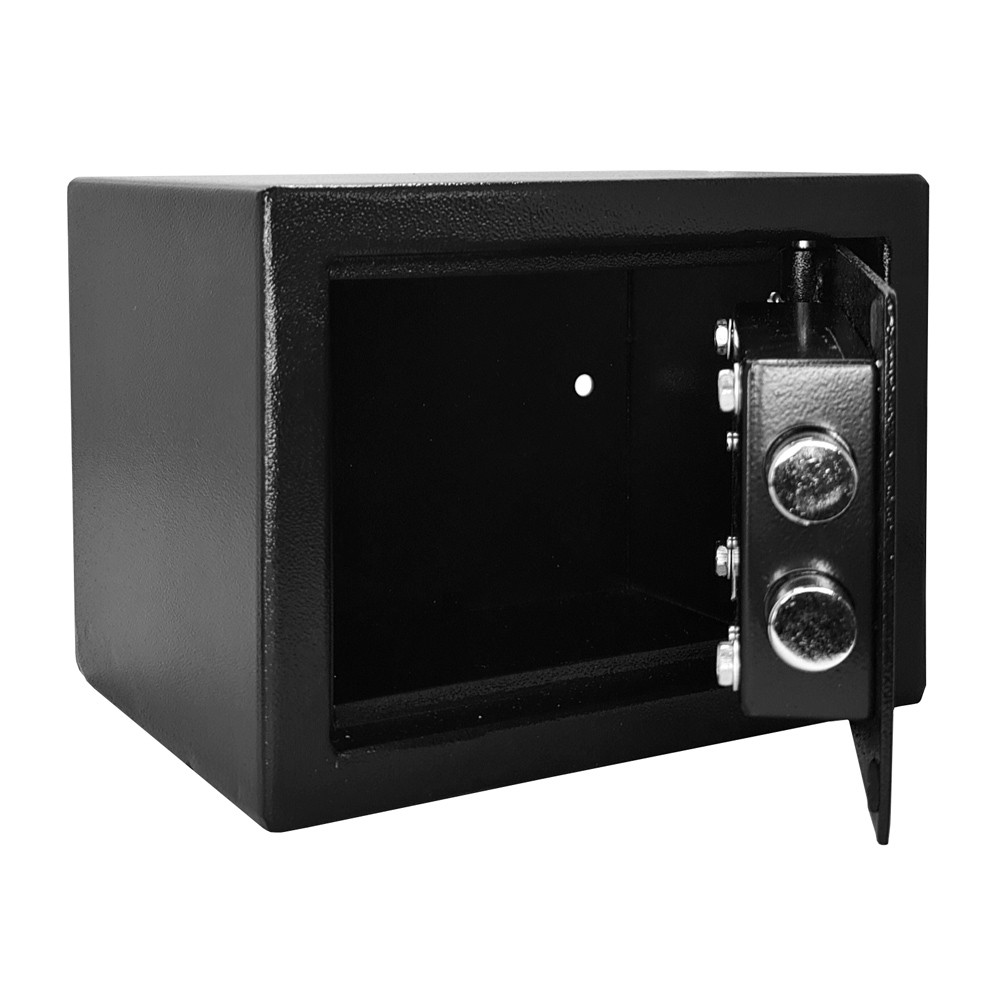 POWERTECH χρηματοκιβώτιο ασφαλείας PT-1195 με κλειδί, 23x17x17cm, 3.5kg