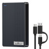 POWERTECH θήκη για 2.5" SATA HDD/SSD PT-1232, 5Gbps, μαύρη