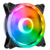 POWERTECH ανεμιστήρας PT-1284 για PC, LED RGB, 120mm, 1200RPM