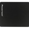 POWERTECH mouse pad PT-1292, 20x18cm, μαύρο