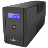 POWERTECH UPS Line Interactive PT-1296 με οθόνη, 1100VA, 660W, 2x Schuko