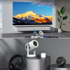 POWERTECH smart βιντεοπροβολέας PT-1305, 1080p, WiFi, Android, 170 ANSI lumens, λευκός