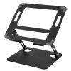 POWERTECH επιτραπέζια βάση για laptop/tablet PT-1354 έως 18.3", foldable, μαύρη