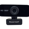 POWERTECH web camera PT-1382, 2MP, 1080p FHD, ρυθμιζόμενη εστίαση, 1.5m, μαύρη