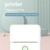 POWERTECH smart θερμικός εκτυπωτής φωτογραφιών & σχεδίων PT-1420, 200dpi, Bluetooth, λευκός