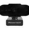 POWERTECH web camera PT-1426, 0.9MP, 720p HD, fixed εστίαση, 1.5m, μαύρη