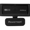 POWERTECH web camera PT-1428, 5MP, 2K QHD, αυτόματη εστίαση, 1.5m, μαύρη