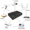 POWERTECH mini DC UPS PT-1434, 18W, 10400mAh, 3x DC, USB/LAN/POE, μαύρο