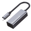 POWERTECH αντάπτορας δικτύου PT-1455, USB-C, 1000Mbps Ethernet, γκρι