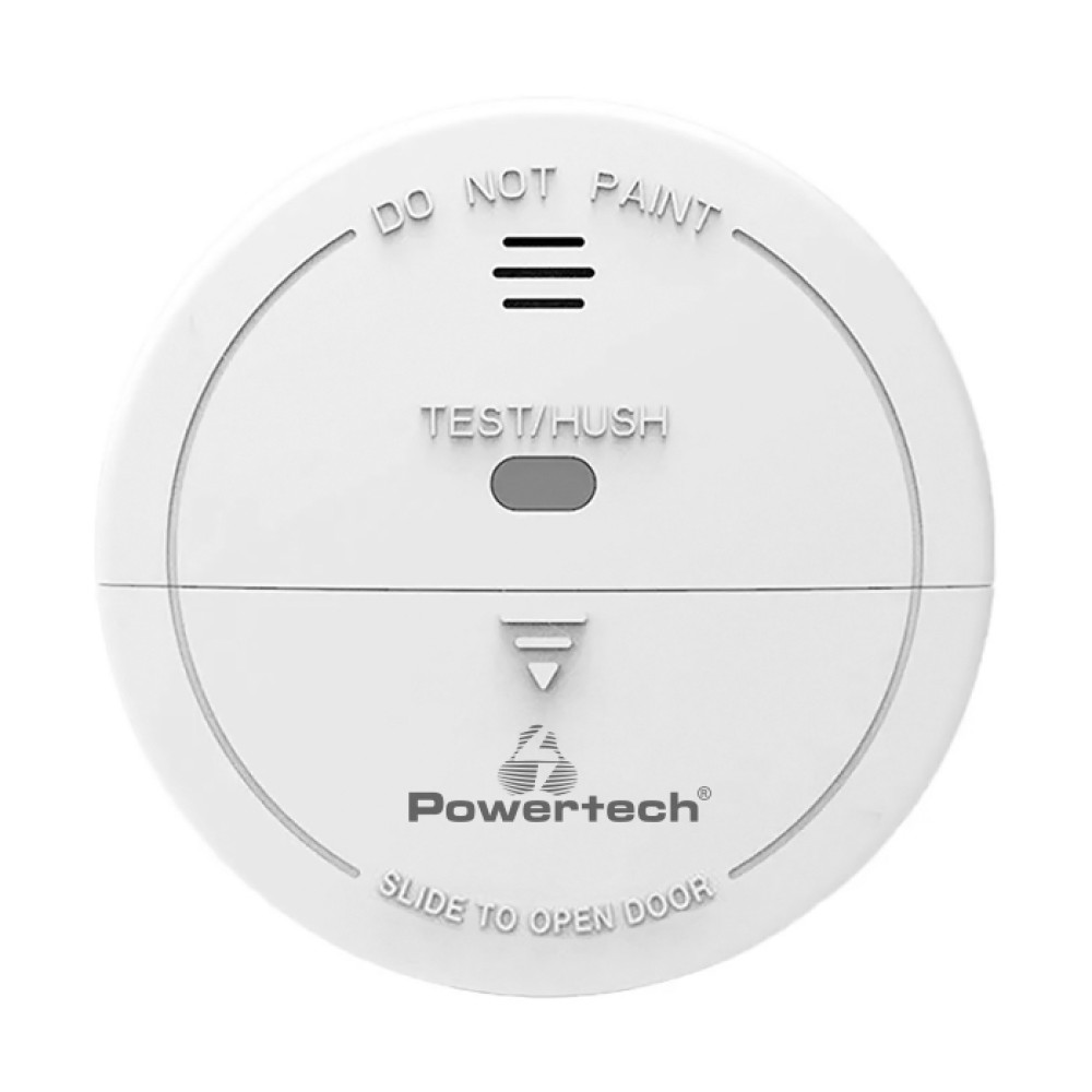 POWERTECH ασύρματος ανιχνευτής καπνού PT-1464 για συναγερμούς, Wi-Fi, TUYA