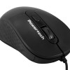 POWERTECH ενσύρματο ποντίκι PT-1467, οπτικό, έως 1600DPI, μαύρο