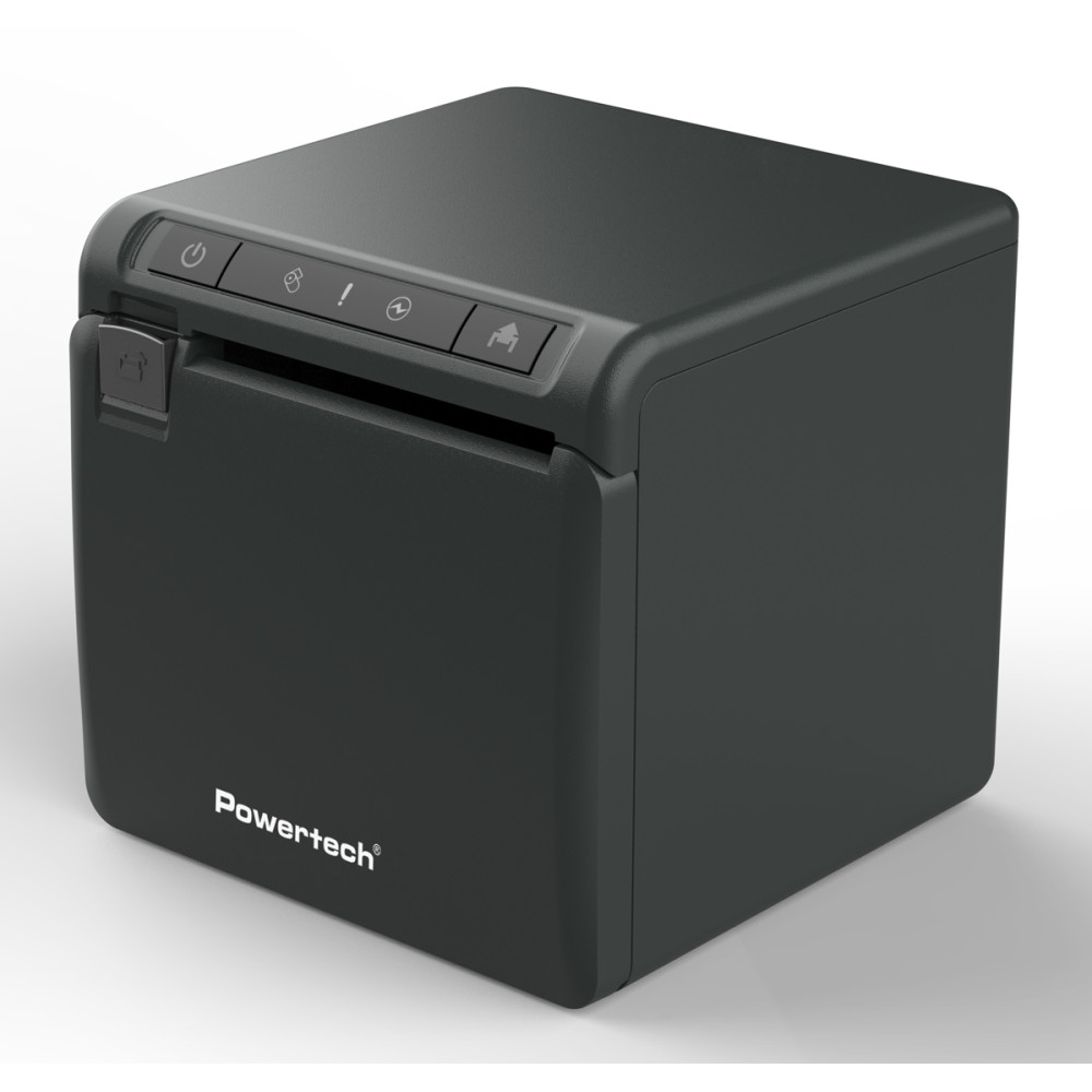 POWERTECH θερμικός εκτυπωτής αποδείξεων PT-1507, USB/Ethernet/Serial, auto cutter, μαύρος