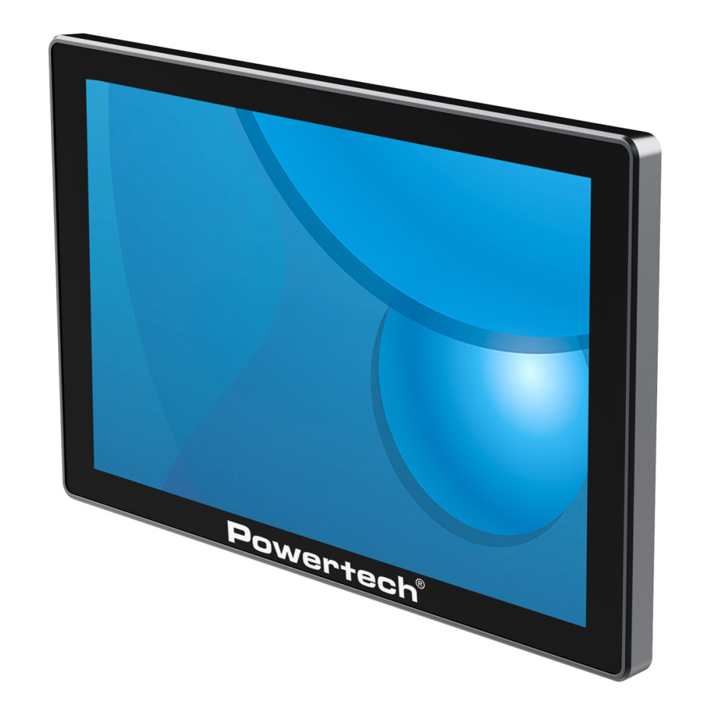 POWERTECH οθόνη για σύστημα POS PT-1514, 10.1" 1024x600 LCD, HDMI, μαύρη