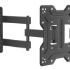 POWERTECH επιτοίχια βάση τηλεόρασης PT-1556, 23-43", έως 30kg, full motion