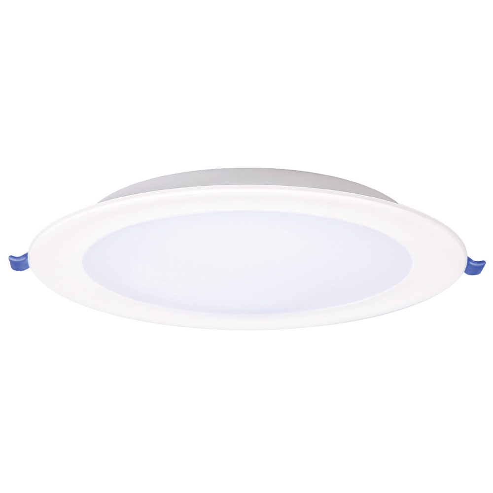 POWERTECH LED φωτιστικό downlight PT-1558, 5W, Φ100x25mm, 4000K, 425lm, λευκό