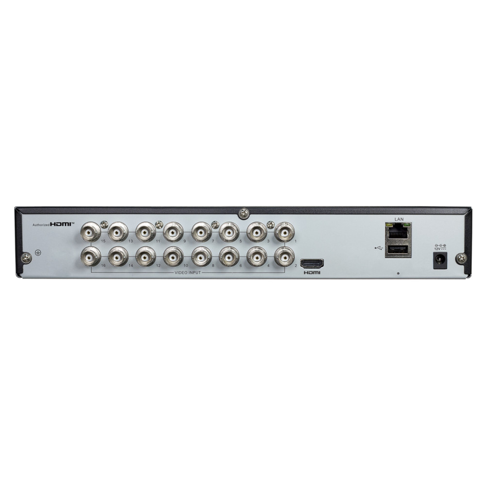 POWERTECH XVR υβριδικό καταγραφικό PT-1597, 5MP, H.264/H.265, 16 κανάλια