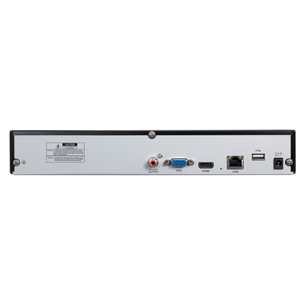 POWERTECH NVR καταγραφικό PT-1598, 8MP, H.264+/H.265+, 8 κανάλια