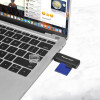 POWERTECH card reader PT-1605 για SD & micro SD, USB 3.0, 5Gbps, μαύρο