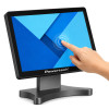 POWERTECH οθόνη αφής PT-1632, LCD, 15" 1024x768p, HDMI/VGA, VESA 75x75mm, μαύρη