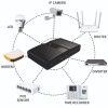 POWERTECH mini DC UPS PT-1634, 36W, 20000mAh, 3x DC, USB/USB-C, PoE/LAN, μαύρο
