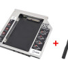 Θήκη σκληρού δίσκου HDD & SSD 2.5" PT-242, SATA, με ύψος 12.7mm