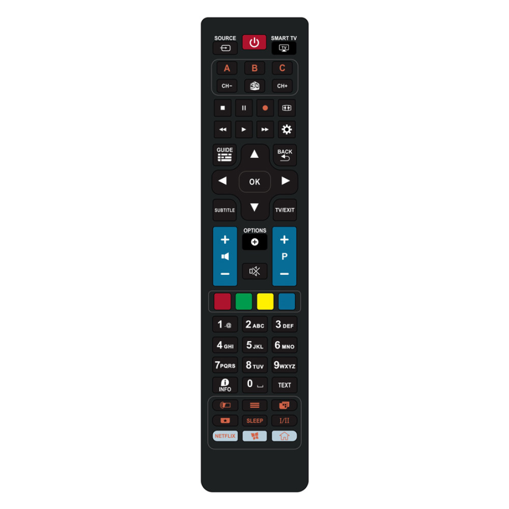 POWERTECH Τηλεχειριστήριο PT-832 για τηλεοράσεις Philips