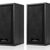 POWERTECH ηχεία Premium sound PT-845 από ξύλο, 2x 3W, 3.5mm, μαύρα