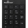 POWERTECH ασύρματο αριθμητικό πληκτρολόγιο PT-939, 2.4GHz, μαύρο
