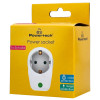 POWERTECH αντάπτορας ρεύματος PT-996, 1 θέση schuko, 16A, 3680W, λευκός