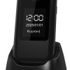 POWERTECH κινητό τηλέφωνο Sentry Dual II V2, 2 οθόνες, dual SIM, πλήκτρο SOS, μαύρο