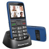 POWERTECH κινητό τηλέφωνο Sentry Eco V2, dual SIM, πλήκτρο SOS, μπλε