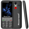 POWERTECH κινητό τηλέφωνο Sentry 3.36, 3.36", dual SIM, πλήκτρο SOS, μαύρο