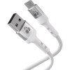 POWERTECH καλώδιο USB-C σε USB PTR-0162, σιλικόνης, 60W, 480Mbps, 1m, λευκό