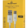 POWERTECH καλώδιο USB-C σε USB PTR-0184, 18W, 480Mbps, 1m, λευκό